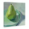Stupell Industries Pear On Dish Still Life Canvas Wall Art Design by Jenny Westenhofer